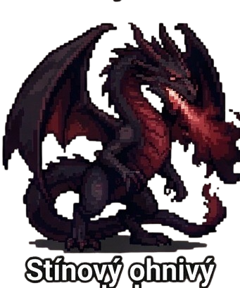 Stínový ohnivý drak